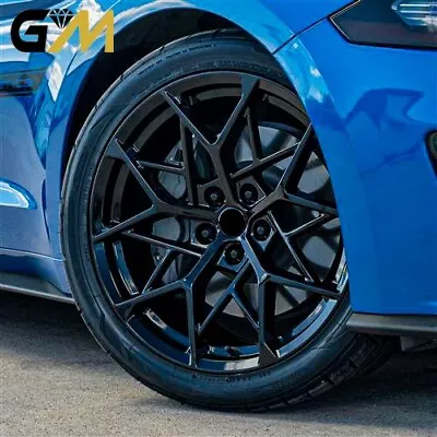 19  Mach 1 Style Forged Gloss Black Wheels For Ford Mustang ECO GT Rims Concave • $3000