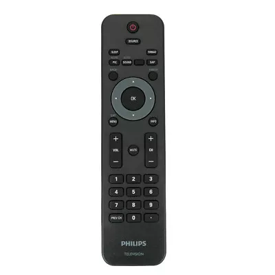 New Remote For Philips TV 32PFL3504D/F7 19PFL3504D/F7 42PFL3704D/F7 22PFL3504D/F • $13.89