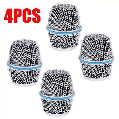 4PCS Microphone Grille Head Mesh Fits For Shure Beta 87A Replacement # • $21.89