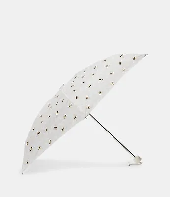 NWT Coach Mini Umbrella In Signature Bee Print CI013 • $49.99