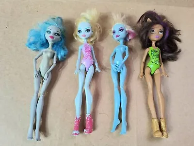 Monster High Dolls Lot Of 4 *2008 & 2016* --FREE SHIPPING-- • $22