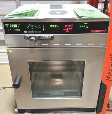 $8360 • Buy Memmert VO 400 Vacuum Drying Oven W/ Software / FULLY TESTED / 30 DAY GUARANTEE