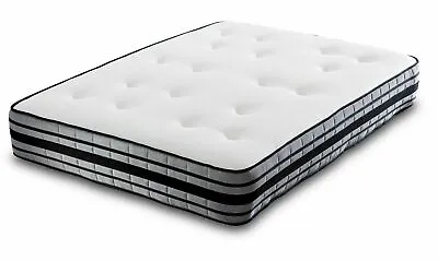 Luxury Memory Foam Mattress High Quality Single Double King Size Cheap Mattress • £139.94