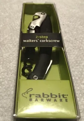 Rabbit Barware 2-step Waiters Corkscrew. Has Gallo Family Vinyards On Handle • $9.50