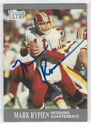 Mark Rypien Signed Autographed Card! Authentic! 12665 • $29.99