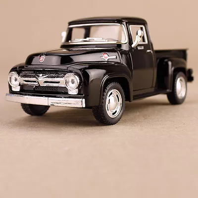 Black 1956 Ford F-100 Ute Pick-up 1:38 Scale Die-cast Collectible Detailed  • $30