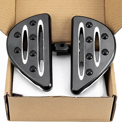 Rear Passenger Footboards Floorboards For Harley Road King Softail Street Glide • $49.77