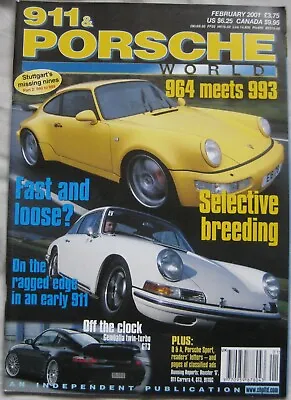 911 & Porsche World Magazine February 2001 Featuring Gemballa Carrera 3.0RS • £6.99