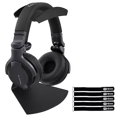 Pioneer HDJ-CUE1 High Bass Mixing Wired DJ Headphones In Black Matte W Stand • $94.40