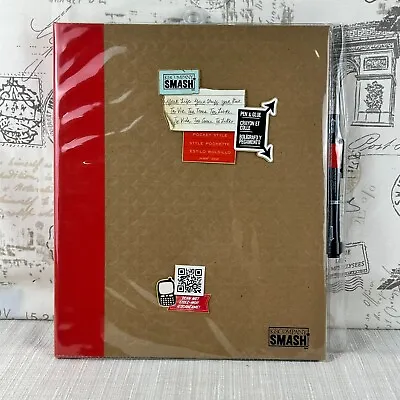 K & Company XXL Smash Book Red Pocket Style Memory Album - New • $65.03