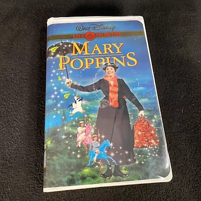 Mary Poppins (VHS 2000 Gold Collection Edition) • $3.50