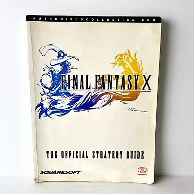 Final Fantasy X: The Official Strategy Guide - Book - PS2 - Free Postage • $38.88