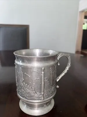 Vintage Mullingar Pewter Ireland St Patrick Tankard • $15