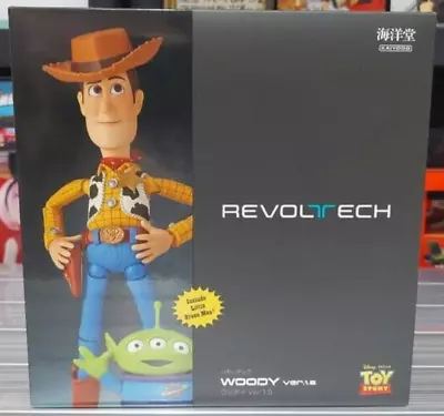 Kaiyodo Legacy Of Revoltech Toy Story Woody Ver 1.5 Action Figure New In Hand • $173.25