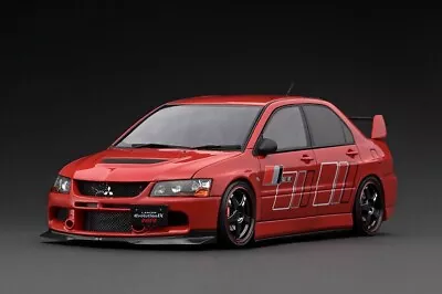 Ignition Model 1/18 IG2374 Mitsubishi Lancer Evolution IX MR CT9A Ralliart Red • $299.90