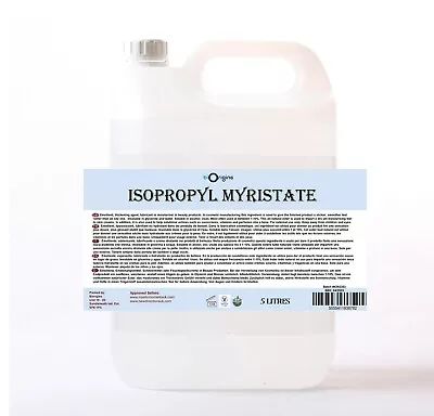 $259.55 • Buy Isopropyl Myristate Liquid 5 Litres (RM5KISOPMYRI)