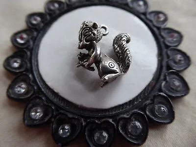 Vtg Sterling Charm From Disney's Bambi Tale FLOWER THE SKUNK Old One Copyright C • $29.99