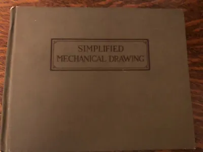 Simplified Mechanical Drawing 1935 • $10