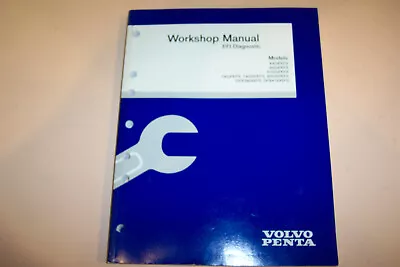 Volvo Penta EFI Diagnostic Workshop Manual 7797354 • $10.97