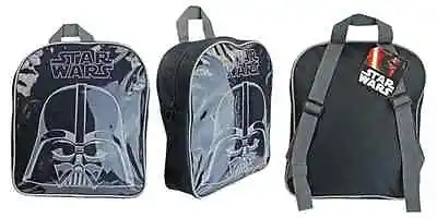 £3.99 • Buy New Official Star Wars Darth Vader Backpack Childrens School Bag 