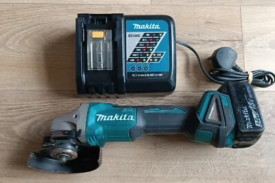 Makita DGA454 18V Cordless Angle Grinder +50Ah Battery And Charger  • £139.99