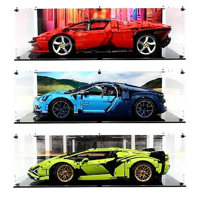 Display Case For Lego Technic Porsche / Ferrari / Bugatti / Lamborghini / PDX-08 • $154.73