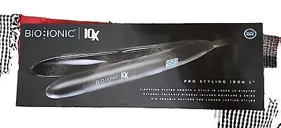 Bio Ionic 10X Pro Styling Iron 1 -Nano Ionic-with Vibrating Plates • $125