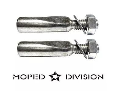 UNIVERSAL 9.5MM MOPED PEDAL ARM COTTER / SAFETY PIN SET Only For 9.5mm Pedal Arm • $4.99