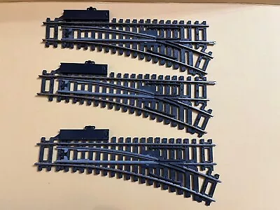 HORNBY RAILWAYS THREE RIGHT HAND POINTS R613 Set C • £5.99