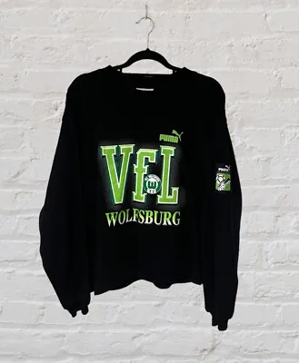 £59.95 • Buy Vintage VFL Wolfsburg Puma Football Sweatshirt - Size Medium