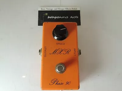 Vintage MXR Phase 90 Phaser Phase Shifter Script Logo Effects Pedal Free US S&H • $429.99