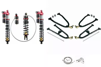 Lonestar +2 A-Arms Elka 3 Legacy Front Rear Shocks Suspension Kit Yamaha Banshee • $1999.95