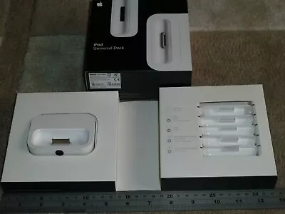 £39.99 • Buy Apple Universal Dock Kit Genuine Ipod Desktop Docking Station Mb045g/b /a A1153