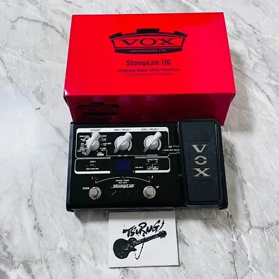 VOX STOMPLAB2G Modeling Guitar Multi-Effects Pedal Genuine Brand New • $129.99