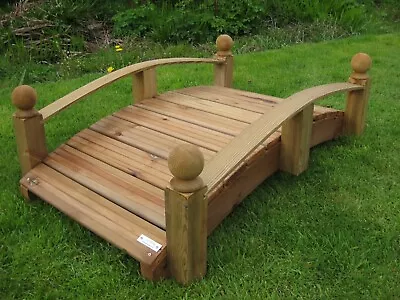 Wooden Garden Pond Bridge • £378