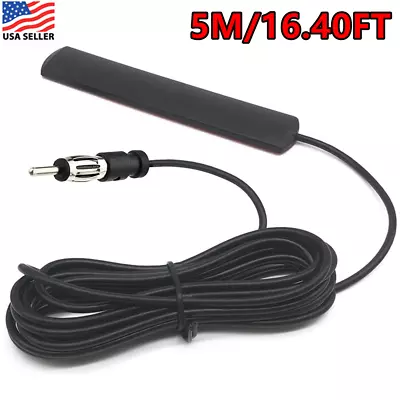 Car Interior Hidden Amplified Antenna Electronic Stereo AM/FM Radio Universal • $6.90