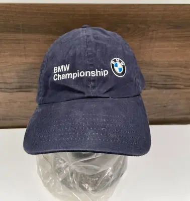 Vintage BMW Championship Strap Back Hat Golf Tournament Promo Cap • $15.29