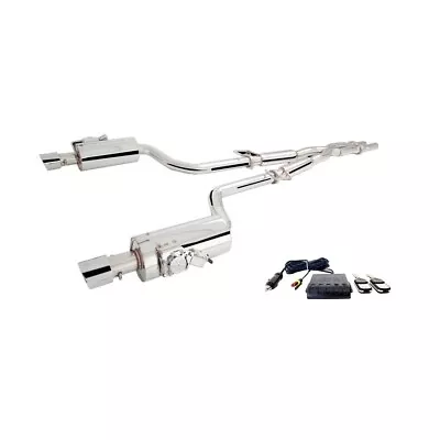 Chrysler 300C SRT-8 6.4L Twin 3  Catback System W Varex Mufflers Stainless Steel • $992