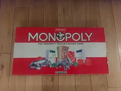 Monopoly Board Game Original Classic VINTAGE 1993  Red Box • £8