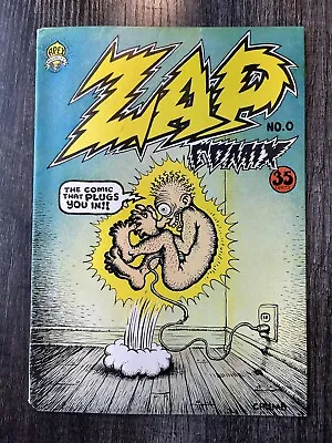 Zap Comix #0 (Apex Novelties 1967) R Crumb HTF And Very Rare 1st Print! FN- • $325