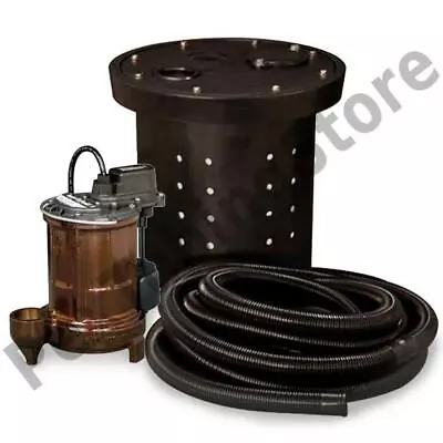 Crawl Space Sump Pump Kit 1/3 HP 115V • $404.95