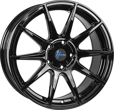 Alloy Wheels 18  1Form Edition 3 Black/Blue For VW Jetta [Mk4] 11-18 • $1110.40