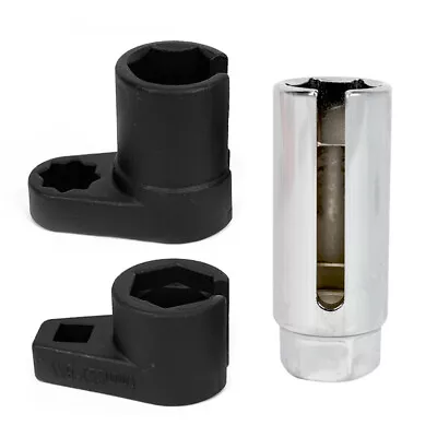 3Pc Automotive Oxygen Sensor Socket Wrench O2 Sensors Remover Tool Set Kit AU • $22.79