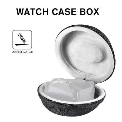 Watch Travel Case Box Wristwatch Smart Watch Protection Zipper Case E6Y1 • £4.53