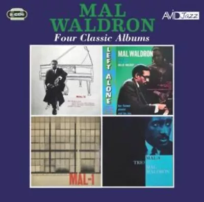 MAL WALDRON - Four Classic Albums Mal 2 / Left Alone / Mal 1 / Mal  - H11501z • $16.32