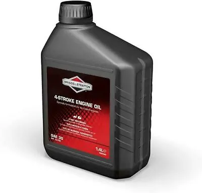 Genuine Briggs & Stratton 1.4L 4 Stroke SAE30 Engine Oil 100006E Lawnmower • £17.49