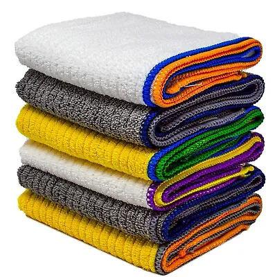 Microfiber Dish Cloths Anti Odour Microfibre Kitchen Cleaning Washing Up Cloths • £31.79