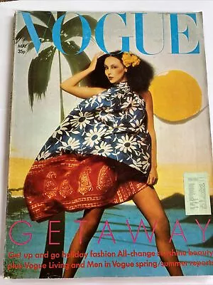 Vogue Magazine May 1974 British Edition Paperback Palmy Days In Brazil • $42.10