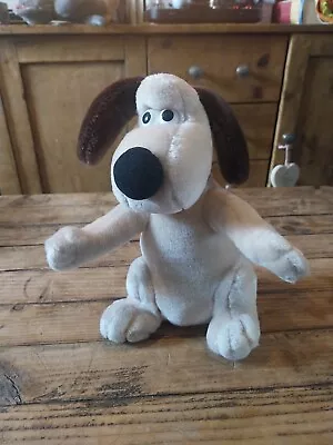 Vintage Retro Wallace And Gromit 1980's Gromit 10  Soft Toy Plush • £10