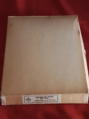 $75 • Buy Vintage Hamilton Bell Molecular Model Kit 1210